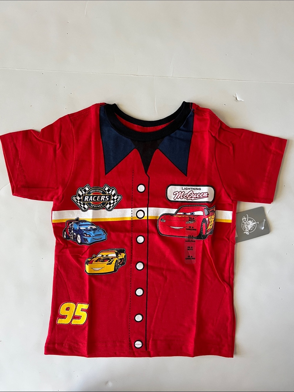 Disney Red Lightning McQueen Cars Tee